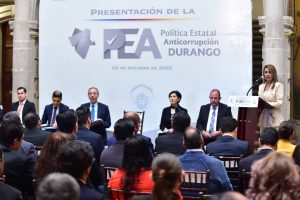 PRESENTAN POLÍTICA ESTATAL ANTICORRUPCIÓN DE DURANGO