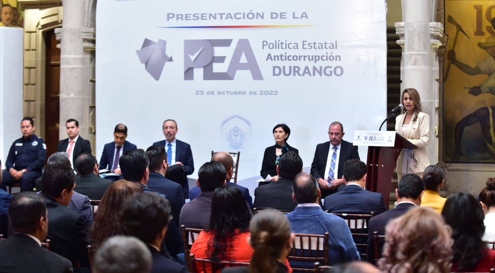 PRESENTAN POLÍTICA ESTATAL ANTICORRUPCIÓN DE DURANGO