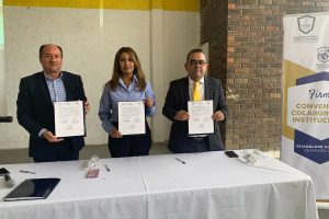 FIRMAN CONVENIO DE COLABORACIÓN FECCED, CPC Y AYUNTAMIENTO DE GUADALUPE VICTORIA