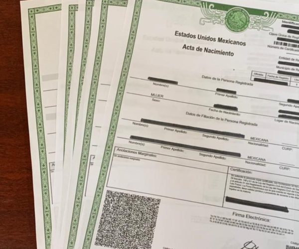 FECCED DETIENE EN VICENTE GUERRERO A UNA PERSONA POR VENTA DE ACTAS DE NACIMIENTO APÓCRIFAS